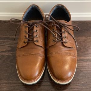 Men’s Brown Oxford casual dress shoes
